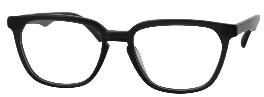 Men Access Eyeglasses : Neal - Transparent Dark Grey - SpecSMART Eye Clinic (Front View)