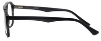 Thumbnail for Men Access Eyeglasses : Owen - Transparent Dark Grey - SpecSMART Eye Clinic (Side View)