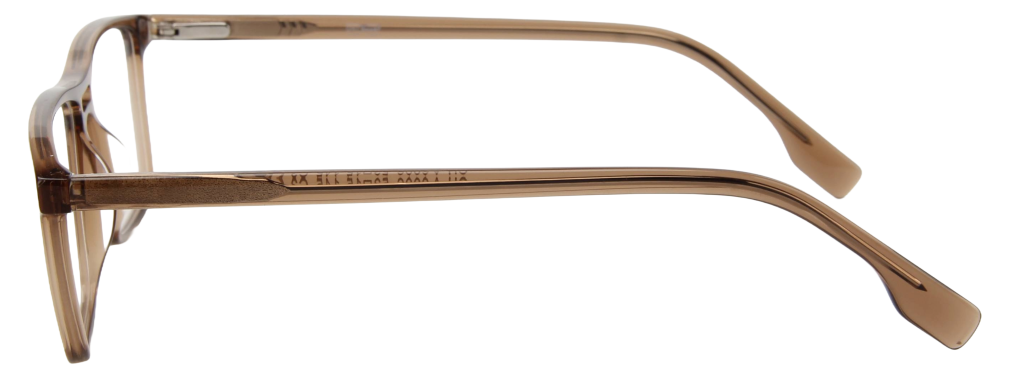 Men Access Eyeglasses: Nathaniel - Brown - SpecSMART Eye Clinic (Side View)
