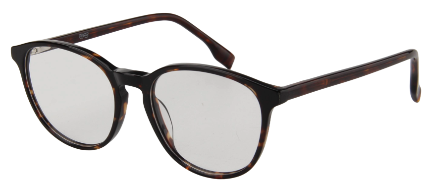 Men Access Eyeglasses: Nicholas - Brown Demi - SpecSMART Eye Clinic (Diagonal View)