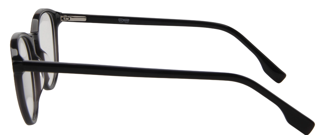 Men Access Eyeglasses: Nicholas - Dark Grey - SpecSMART Eye Clinic (Side View)