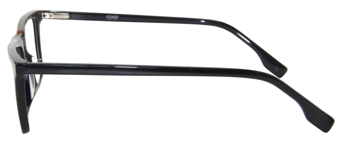 Men Access Eyeglasses: Oliver - Black - SpecSMART Eye Clinic (Side View)