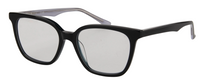 Thumbnail for Men Access Eyeglasses: Percy - Black Grey - SpecSMART Eye Clinic (Diagonal View)