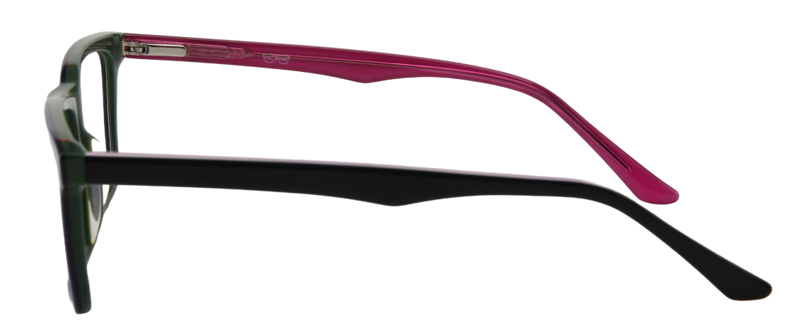 Men Access Eyeglasses: Peter - Navy Red - SpecSMART Eye Clinic (Side View)