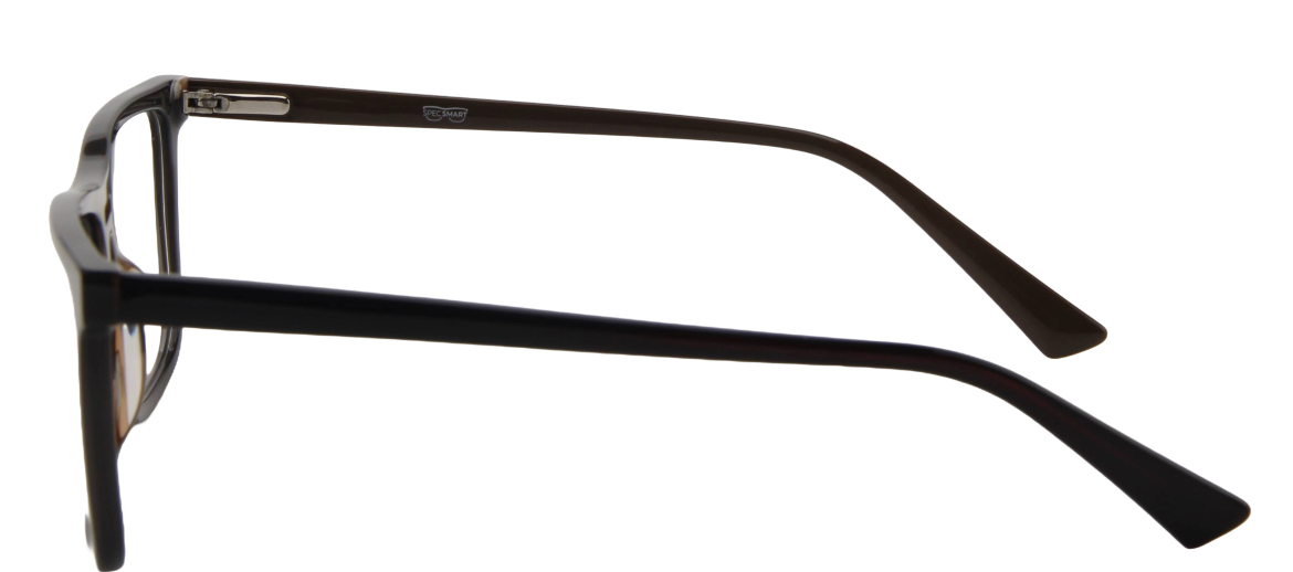 Men Access Eyeglasses: Remington - Brown - SpecSMART Eye Clinic (Side View)