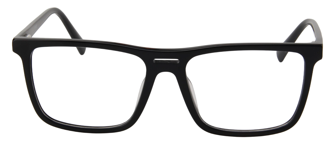 Men Access Eyeglasses: Remington - Black - SpecSMART Eye Clinic (Front View)