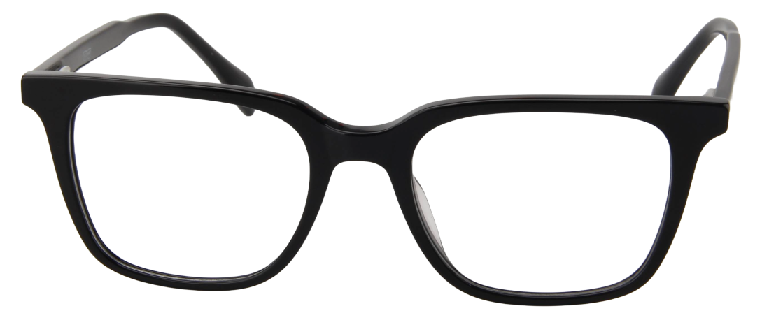 Men Access Eyeglasses: Ricahard - Black - SpecSMART Eye Clinic (Front View)