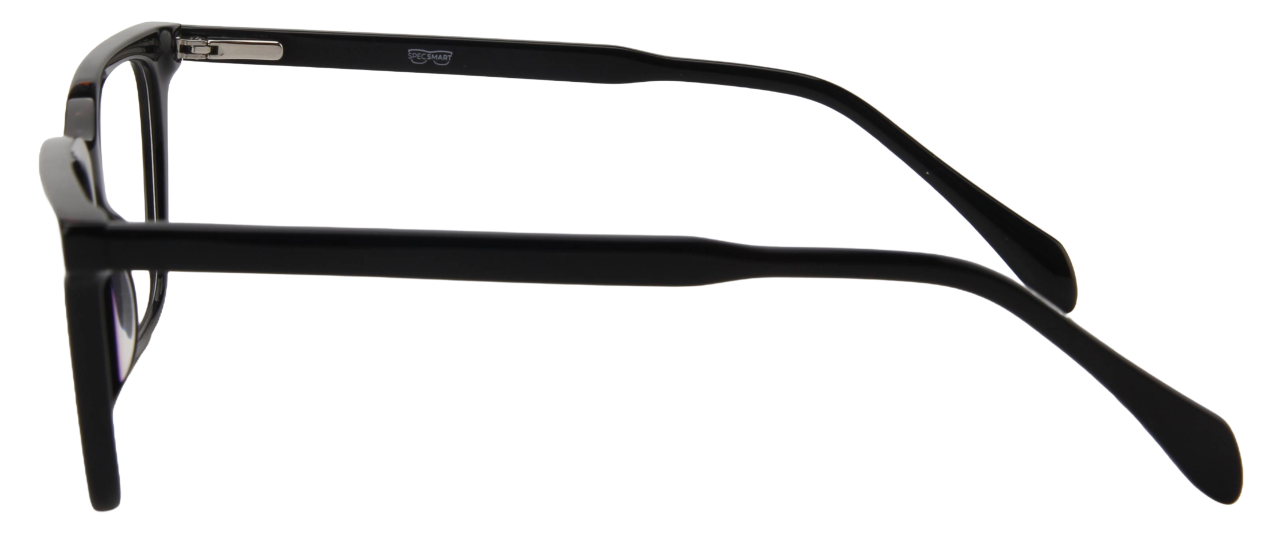Men Access Eyeglasses: Ricahard - Black - SpecSMART Eye Clinic (Side View)