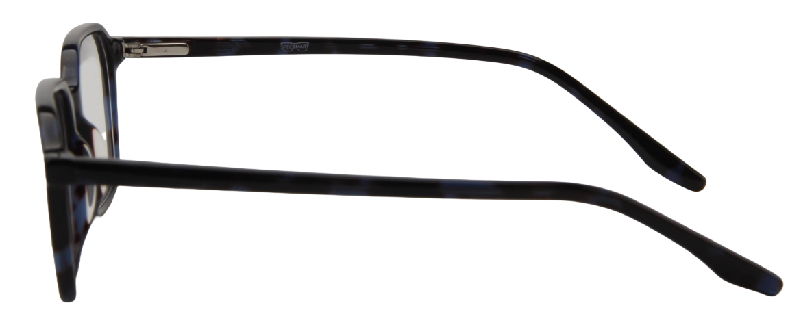 Men Access Eyeglasses: Roland - Black - SpecSMART Eye Clinic (Side View)