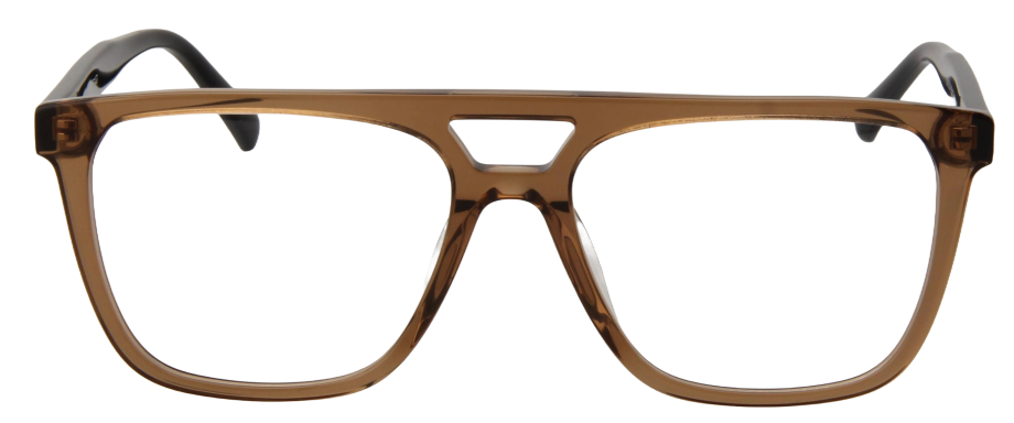 Men Access Eyeglasses: Rupert - Brown Black - SpecSMART Eye Clinic (Front View)