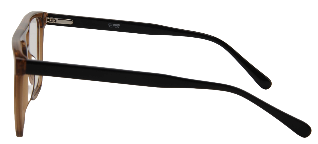 Men Access Eyeglasses: Rupert - Brown Black - SpecSMART Eye Clinic (Side View)