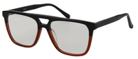 Thumbnail for Men Access Eyeglasses: Rupert - Black Brown - SpecSMART Eye Clinic (Diagonal View)