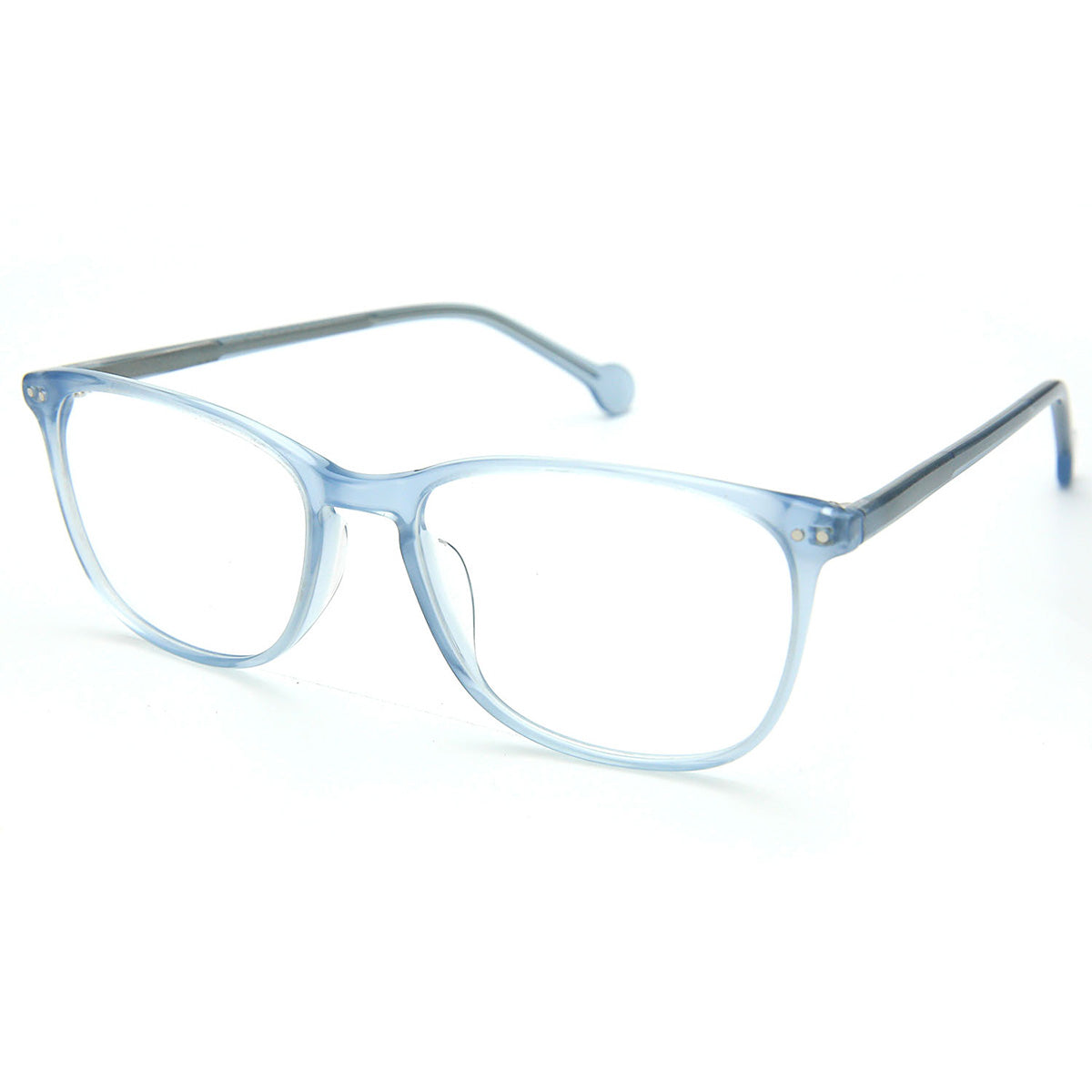 Women Access Eyeglasses: Anna - Blue - SpecSMART Eye Clinic (Diagonal View)