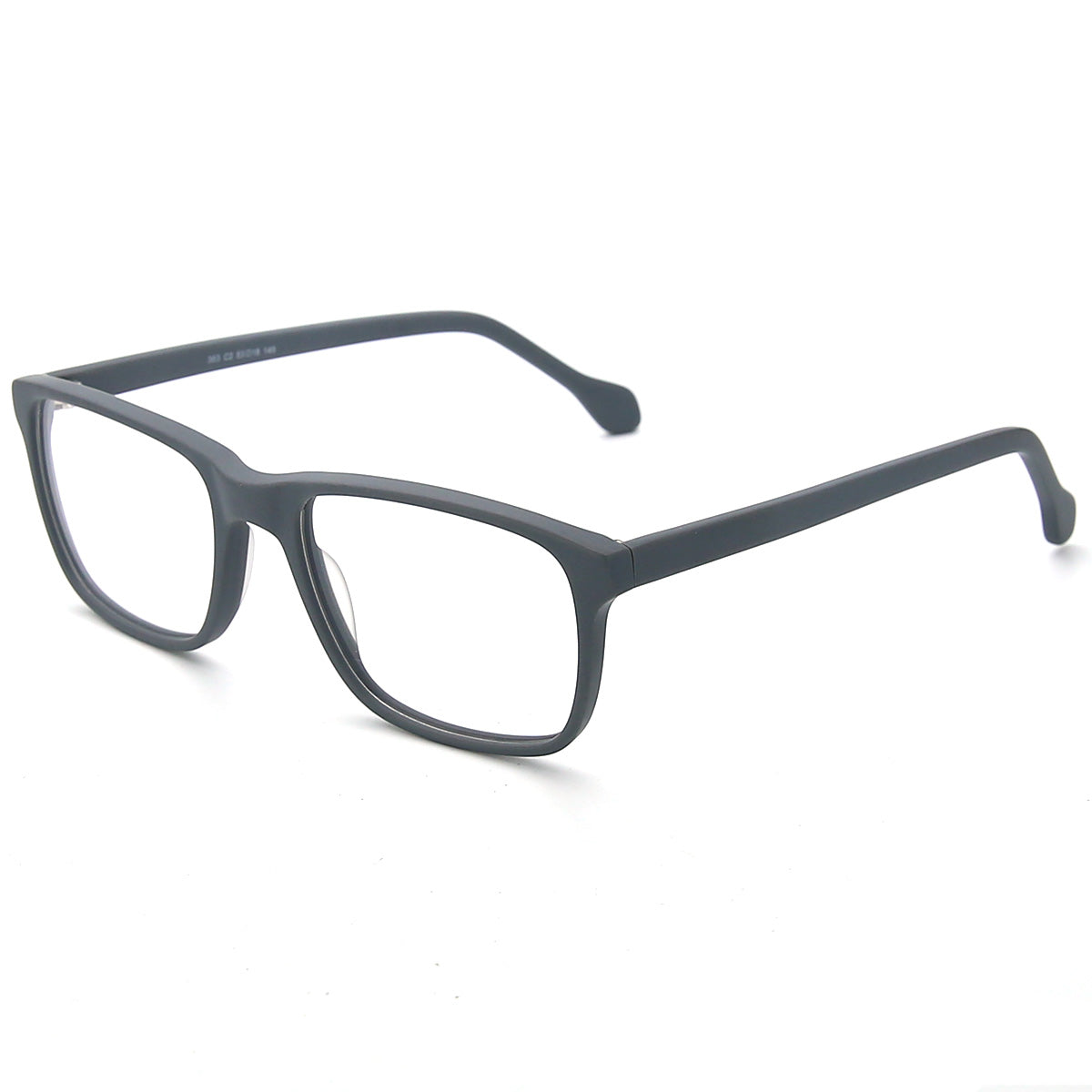 Men Insignia Eyeglasses: Matisse Black /Grey - SpecSMART Eye Clinic (Side View)