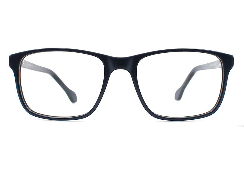 Men Insignia Eyeglasses: Matisse - Black & Blue - SpecSMART Eye Clinic (Front View)