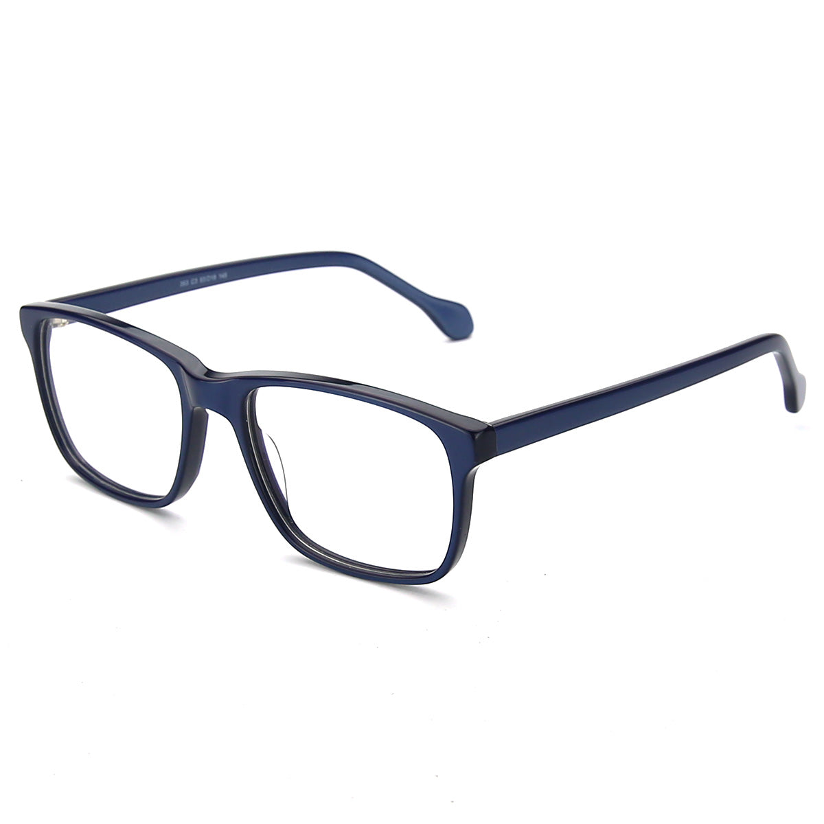 Men Insignia Eyeglasses: Matisse - Black & Blue - SpecSMART Eye Clinic (Diagonal View)