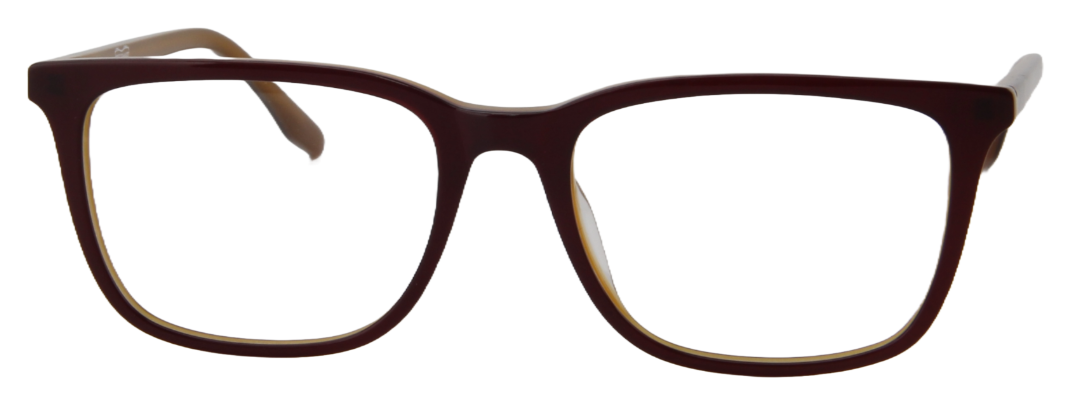 Men Insignia Eyeglasses : Chris - Brown - SpecSMART Eye Clinic (Front View)