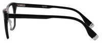 Thumbnail for Men Insignia Eyeglasses : Ayuba - Transparent Black - SpecSMART Eye Clinic (Side View)