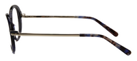 Thumbnail for Women Vista Eyeglasses: Cookies - Blue Gold - SpecSMART Eye Clinic (Side View)