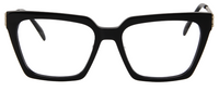 Thumbnail for Women Vista Eyeglasses: Koet - Black Gold - SpecSMART Eye Clinic (Front View)