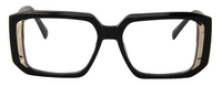 Thumbnail for Women Vista Eyeglasses: Karis - Black Gold - SpecSMART Eye Clinic (Front View)