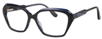 Thumbnail for Women Vista Eyeglasses: Nora - Grey - SpecSMART Eye Clinic (Diagonal View)