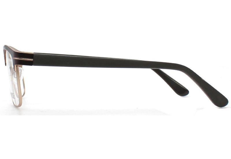 Men Insignia Eyeglasses: Kim - Brown - SpecSMART Eye Clinic (Side View)