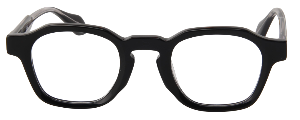 Men Urban Eyeglasses: Alexander - Black - SpecSMART Eye Clinic (Front View)
