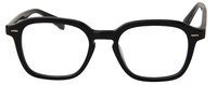 Thumbnail for Men Urban Eyeglasses: Brooks - Black - SpecSMART Eye Clinic (Front View)
