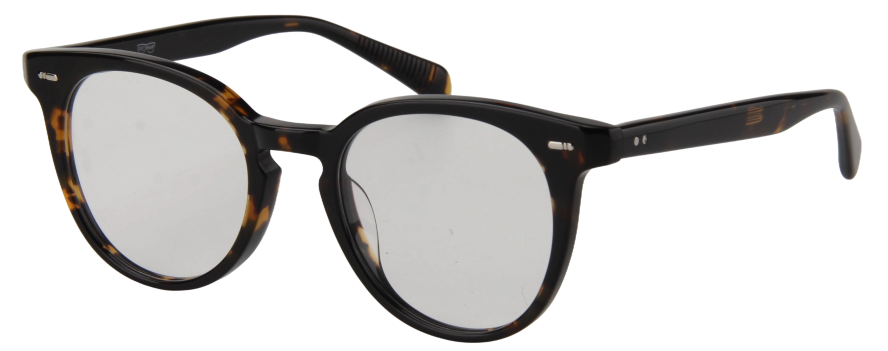 Men Urban Eyeglasses: Charles - Brown Demi - SpecSMART Eye Clinic (Diagonal View)