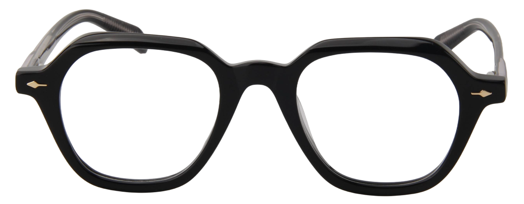 Men Urban Eyeglasses: Damian - Black - SpecSMART Eye Clinic (Front View)