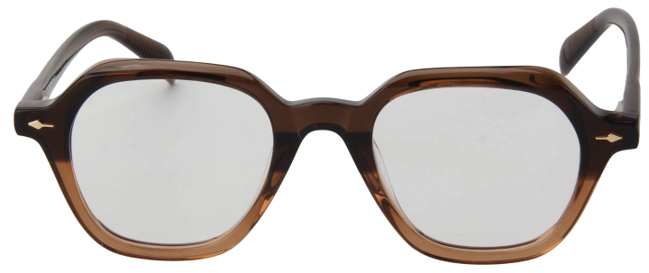 Men Urban Eyeglasses: Damian - Brown - SpecSMART Eye Clinic (Front View)