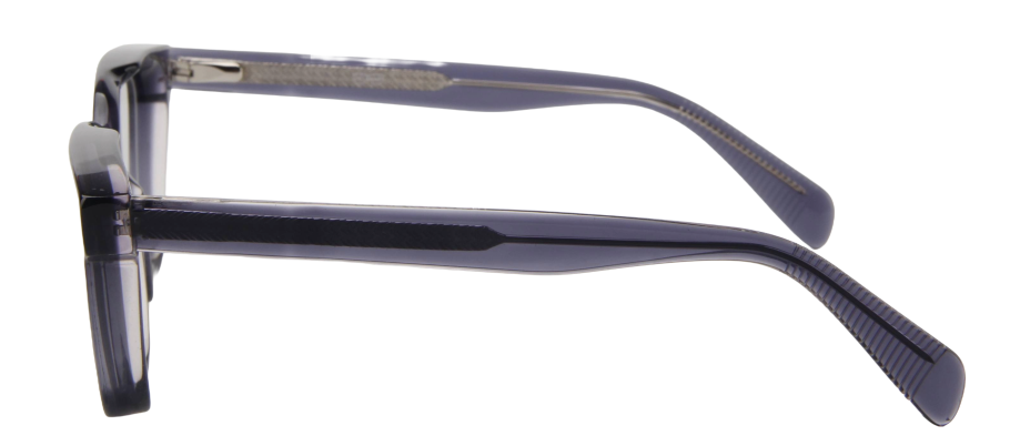 Men Urban Eyeglasses: Duke - Blue Grey - SpecSMART Eye Clinic (Side View)