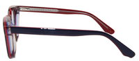 Thumbnail for Men Urban Eyeglasses: Edwin - Blue Red - SpecSMART Eye Clinic (Side View)