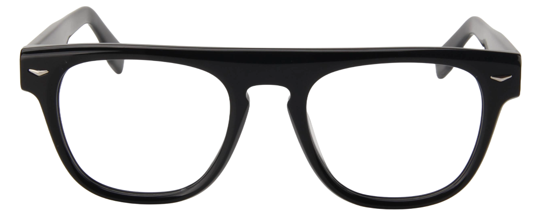 Men Urban Eyeglasses: Gavin - Black - SpecSMART Eye Clinic (Front View)