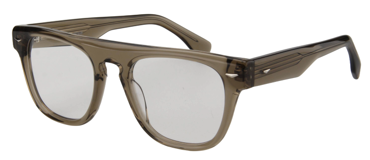 Men Urban Eyeglasses: Gavin - Brown - SpecSMART Eye Clinic (Diagonal View)