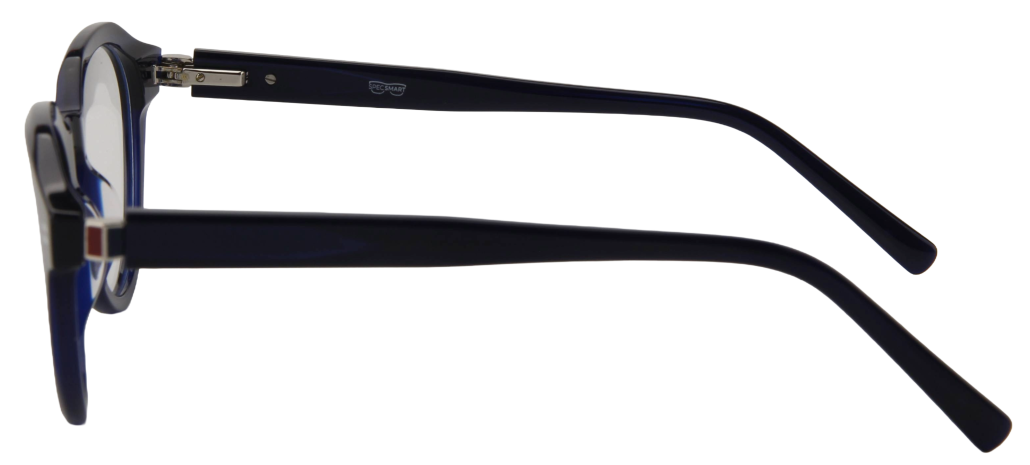 Men Vista Eyeglasses: Felix - Blue - SpecSMART Eye Clinic (Side View)