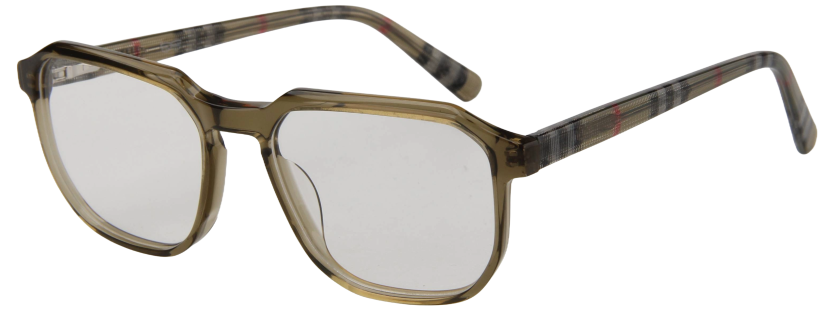 Men Vista Eyeglasses: Finn - Brown - SpecSMART Eye Clinic (Diagonal View)