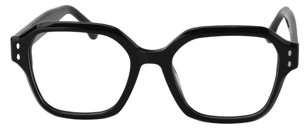 Men Vista Eyeglasses: Griffin - Black - SpecSMART Eye Clinic (Front View)