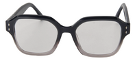Thumbnail for Men Vista Eyeglasses: Griffin - Black Grey - SpecSMART Eye Clinic (Front View)