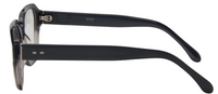 Thumbnail for Men Vista Eyeglasses: Griffin - Black Grey - SpecSMART Eye Clinic (Side View)