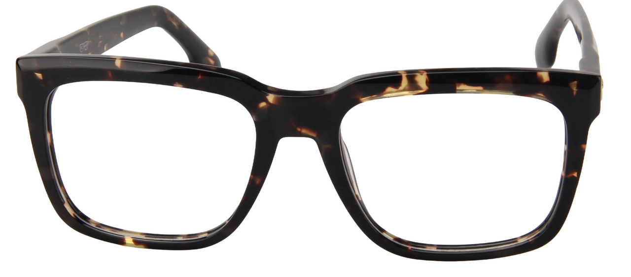 Men Vista Eyeglasses: Ian - Brown Demi - SpecSMART Eye Clinic (Front View)