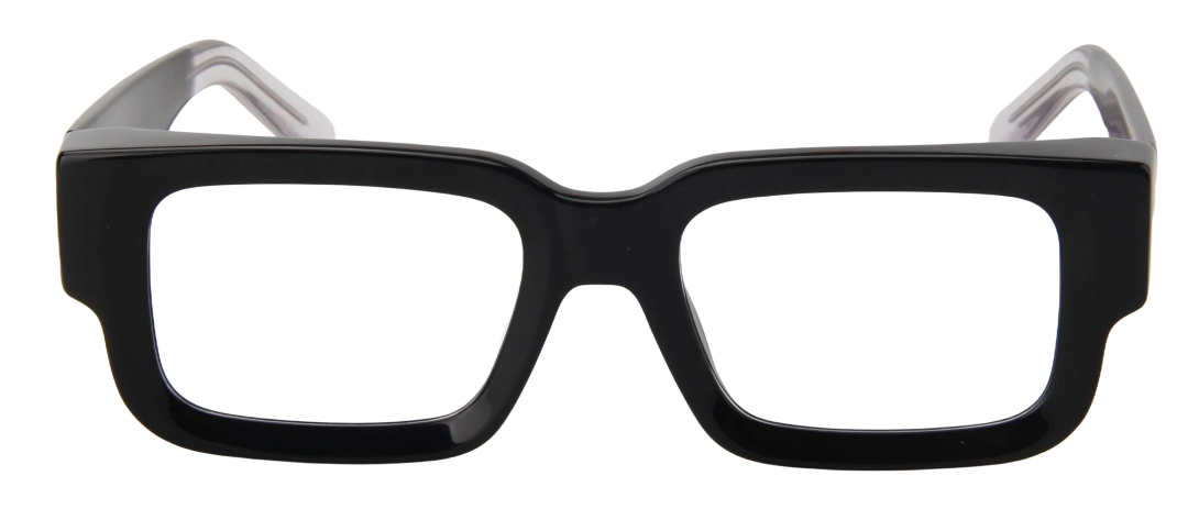 Men Vista Eyeglasses: Lawrence - Black - SpecSMART Eye Clinic (Front View)