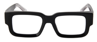 Thumbnail for Men Vista Eyeglasses: Lawrence - Black - SpecSMART Eye Clinic (Front View)