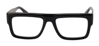 Thumbnail for Men Cristal Eyeglasses: Leo - Black - SpecSMART Eye Clinic (Front View)