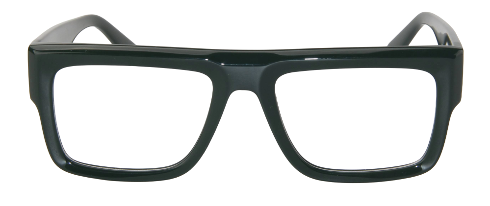 Men Cristal Eyeglasses: Leo - Green - SpecSMART Eye Clinic (Front View)