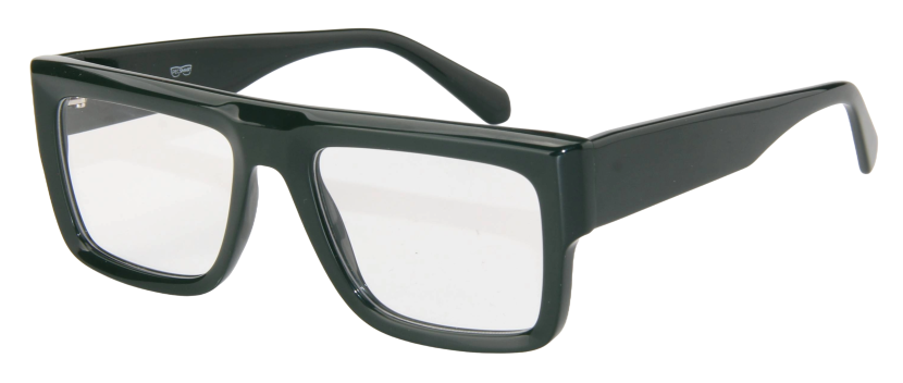 Men Cristal Eyeglasses: Leo - Green - SpecSMART Eye Clinic (Diagonal View)
