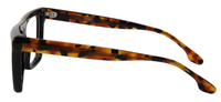Thumbnail for Men Cristal Eyeglasses: Lucas - Black Brown Demi - SpecSMART Eye Clinic (Side View)