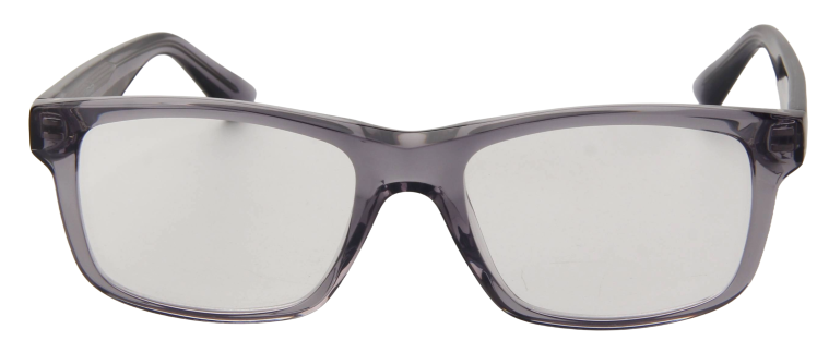 Men Cristal Eyeglasses: Martin - Grey - SpecSMART Eye Clinic (Front View)