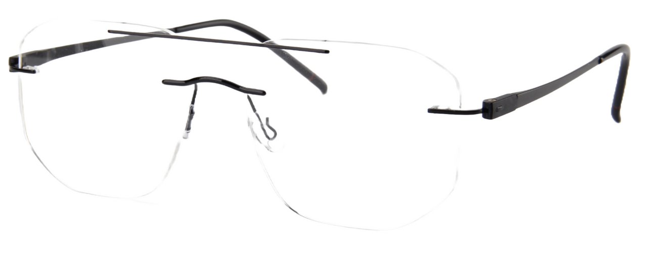 Men Urban Eyeglasses : Brun - Black - SpecSMART Eye Clinic (Diagonal View)
